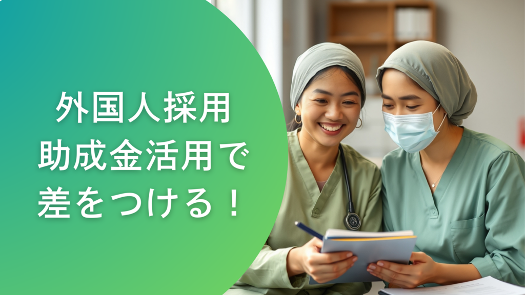 助成金&支援制度で実現!外国人採用の失敗しない方法