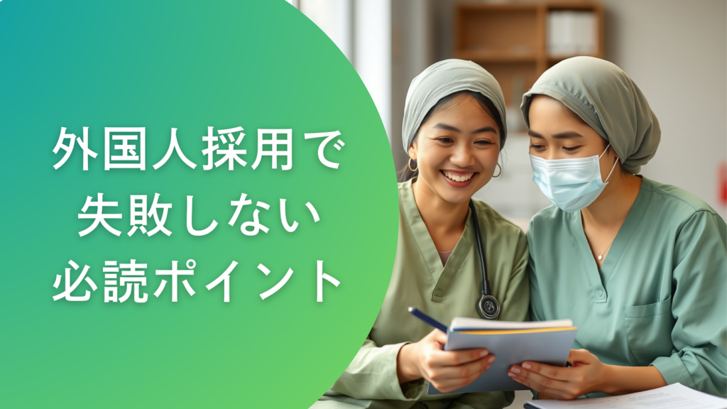外国人採用で失敗しないための必読ポイントとトラブル対策